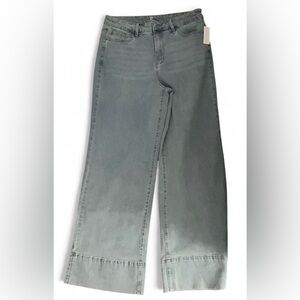New York & Company Blue Light Wash High Rise Wide Leg Women's Size 14  (NWT)